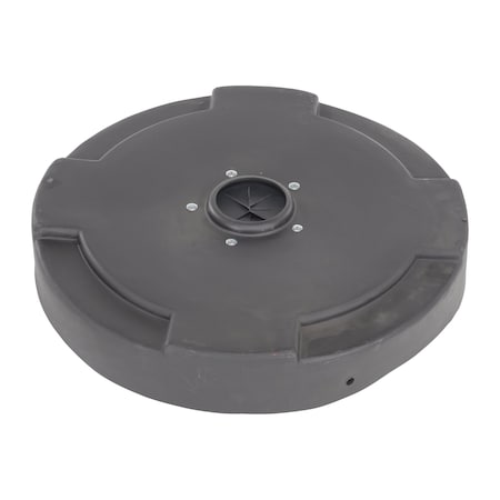 DRUM RECYCLING LID FLAPS 55 GAL BLACK